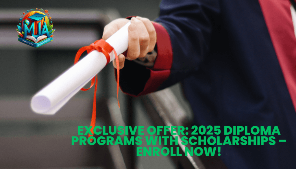 Exclusive Offer: 2025 Diploma Programs with Scholarships – Enroll Now!